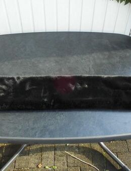 Zara Schal schwarz 125x23 cm Kunstpelz Kunstfell Pelz Fell sehr flauschig 19,- - Flensburg