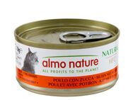 5 + 1 gratis! 6 x 70 g Almo Nature HFC - Huhn mit Kürbis