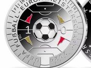 biete 11€ Silbermünze 2024 A Europameisterschaft - Staßfurt Zentrum