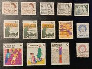 22 Briefmarken Kanada, 1937 - 1975, gestempelt - Leverkusen