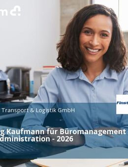 Ausbildung Kaufmann für Büromanagement (m/w/d) Administration - 2026 - Türkheim