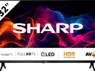Sharp 2T-C32GFx QLED-Fernseher (80 cm/32 Zoll, Google TV, Smart-TV)