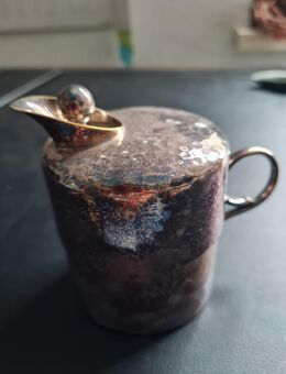 Versilberte Vintage Art Deco Kanne WMF, Deutschland, 1930er Jahre - Gründau