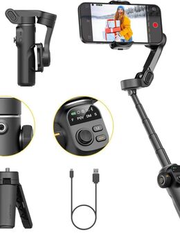 Gimbal-Stabilisator für iPhone 3-Achsen-iPhone-Gimbal NEU - Berlin Neukölln