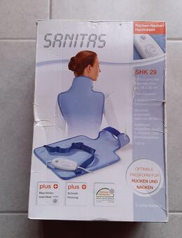 Sanitas SHK 29 Rücken-Nacken-Heizkissen – neuwertig, mit OVP - Walsrode