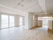 IMMOBERLIN.DE - Ersteinzug! Attraktive barrierefreie Wohnung mit Terrasse & Gestaltungspotential beim Wandlitzer See - Wandlitz