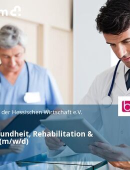 Leiter Gesundheit, Rehabilitation & Inklusion (m/w/d) - Darmstadt
