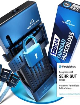 NEXTCOVER Faltschloss Fahrrad FoldOne Fahrradschloss 120cm - Birkenfeld (Baden-Württemberg)