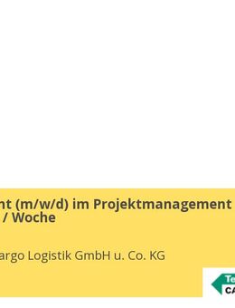 Werkstudent (m/w/d) im Projektmanagement bis zu 20 Stunden / Woche - Neuss