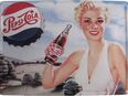 Pepsi Cola - Blechpostkarte mit Umschlag - Motiv 2-10 x 14 cm in 04838