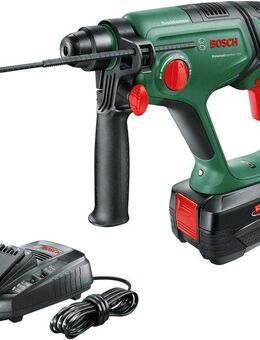 Bosch Home & Garden Akku-Bohrhammer UniversalHammer, mit Akku 18V/4,0Ah und Ladegerät AL 1