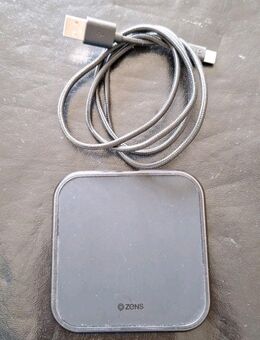 Zens Ladeschale Inkl. Kabel Fast Single Wireless Charger (Model ZESC118) schwarz - Essen