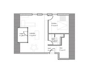 NEUBAU: 2-Zi-Dachgeschosswohnung mit Loggia - Erlangen