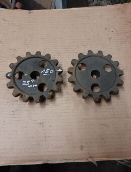 2 Zahnräder von Hassia Sämaschine - Büdingen