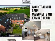 Wohntraum in Grün: Maisonette mit Kamin und Flair - Waltrop