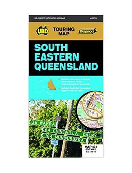Landkarte Australien, South East Queensland - Sankt Augustin