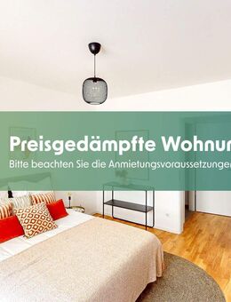 Mietpreisgedämpfte Wohnung! Familienfreundliche 4-Zimmer-Wohnung mit Balkon und zwei Bädern - Düsseldorf