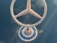 Mercedes Benz Stern-Emblem/Motorhaubenemblem SWAROVSKI 💎 verziert💎 - Ansbach