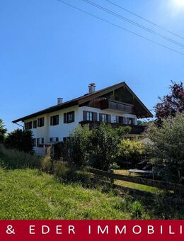 Gemütliche 3-Zimmer-DG-Wohnung mit Balkon in idyllischer, ruhiger Lage in der Gemeinde Soyen! - Soyen