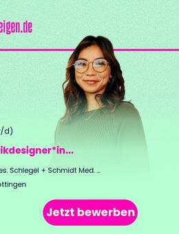 Grafikdesigner*in (m/w/d) - Göttingen