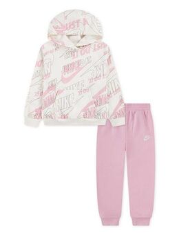 Nike Sportswear Jogginganzug NKN N NSW GWM LT WT FLC SET (2-tlg), für Kinder
