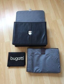 NEU BUGATTI Aktentasche m. herausnehmb. Laptoptasche / Rindsleder - Wuppertal