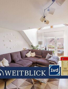 WEITBLICK: Maisonette im Dachgeschoss! - Remseck (Neckar)