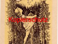 Alte Künstlerkarte „Die Sterntaler“, 1950er Jahre, nicht gelaufen - Landsberg