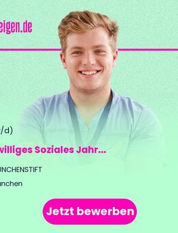Freiwilliges Soziales Jahr (m/w/d) - München