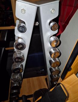 Kurzhantel Pyramide 1-10kg Chrome - Köln