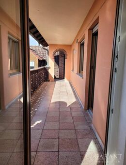 Große, sonnige 4 Zimmer-Wohnung mit überdachten Balkon und ca. 350 qm eigenem Garten! Sofort frei ! - Georgensgmünd