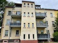 Borna-Heinersdorf: Ruhige 2-Zimmer-Wohnung mit großem Balkon (Hofseite), Laminatboden & Badewanne - Chemnitz