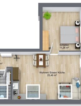 Neubau - hochwertige Dachgeschosswohnung zu verkaufen! - Mertingen