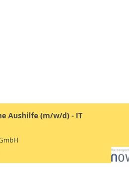 Studentische Aushilfe (m/w/d) - IT - Münster