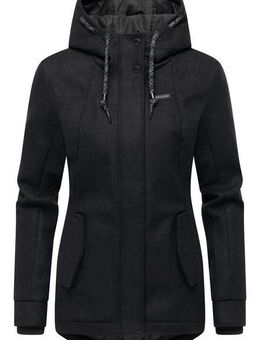 Ragwear Winterjacke Monadde Felt YOUMODO Wasserfeste warme Jacke mit Kapuze
