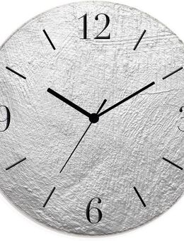 Leonique Wanduhr Metalis (wahlweise mit Quarz- oder Funkuhrwerk, lautlos ohne Tickgeräusche)