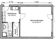 1-Zimmer Apartement für Studenten - Mannheim