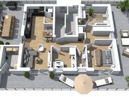 Stilvolle Penthaus-Wohnung mit weitläufiger Dachterrasse und Komfort-Ausstattung! - Oldenburg