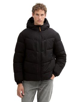 TOM TAILOR Denim Steppjacke mit Kapuze
