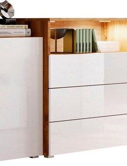 INOSIGN Sideboard URBAN III, Moderne Kommode mit 3 Schubladen und 4 Fächern, Breite 150 cm