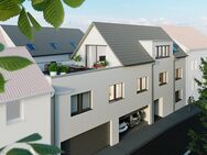 Penthaushaus mit bis zu 5,00m hohen Decken, Lift, Einliegerwohnung und zwei Doppelgaragen - Brühl (Baden-Württemberg)