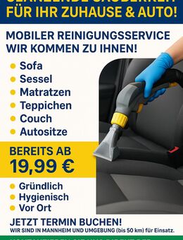 Rhein-Neckar Polsterreinigung - Wir kommen zu Ihnen - Brühl (Baden-Württemberg)