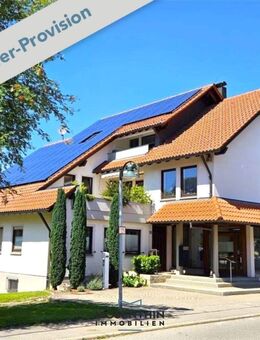 2 Fam.Haus mit großem Büro im EG! Modernisiert! Neue Heizung, PV-Anlage, Doppelgarage, 4 Stellplätze - Römerstein