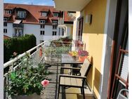 Gemütliche Wohnung mit wunderbarem großem Sonnenbalkon. Ruhige Wohnanlage, ideale Lage in der Stadtmitte.. - Ochsenhausen