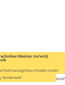 Ingenieur/Techniker/Meister (m/w/d) Elektrotechnik - Norderstedt