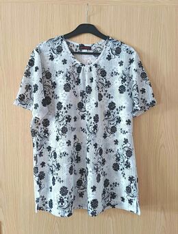 neuwertig ~ DAMEN-SHIRT ~ Gr. XL ~ Lady Fashion ~ schwarz / weiß - Bad Lausick