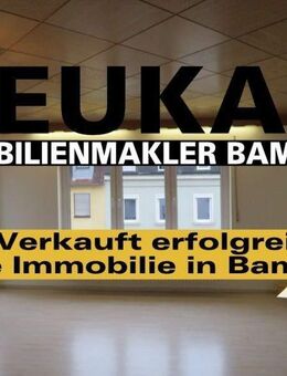 BAMBERG-NÄHE WUNDERBURG: 3-ZIMMER-WOHNUNG(=SOFORT FREI)MIT 2 BALKONE Z. RENOVIEREN FÜR 189.000,-EURO - Bamberg