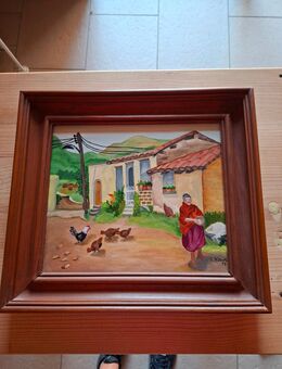 6 - Frau mit Hühnern - Wolfsburg