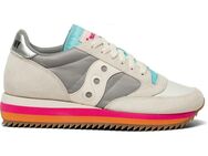 Saucony JAZZ Tripe Tan/Grey / Damen-Sneaker - Idar-Oberstein