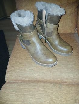 Stiefel braun 41 Kunstfell Gefüttert neu ungetragen - Leverkusen